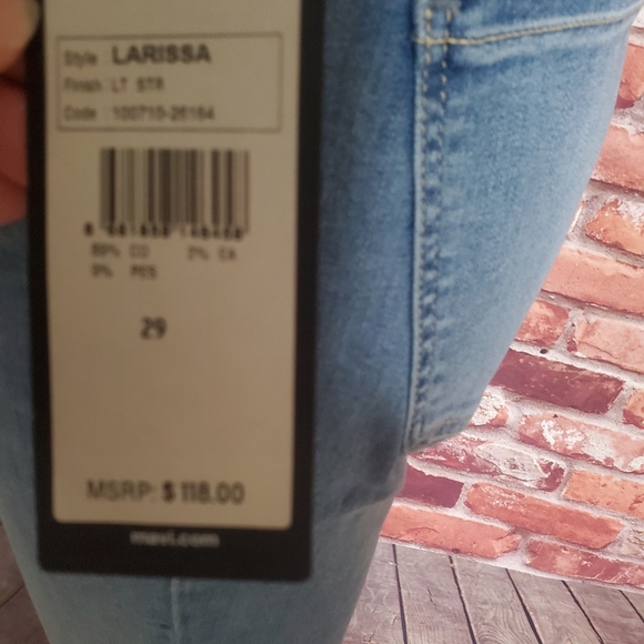 Mavi Larissa High Rise Flare Jeans 29 NWT - Picture 5 of 5